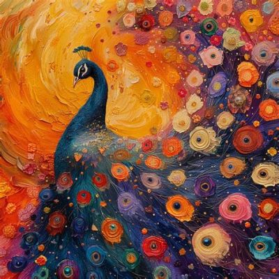   “La Danza de los Pavos Reales” : Una Explosión de Color y Movimiento en la Pintura del Siglo VI